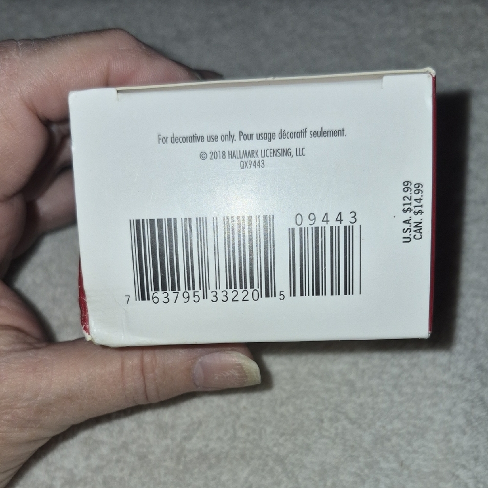 Hallmark Keepsake Ornament with Blue and White Maid - Picture 5 of 7